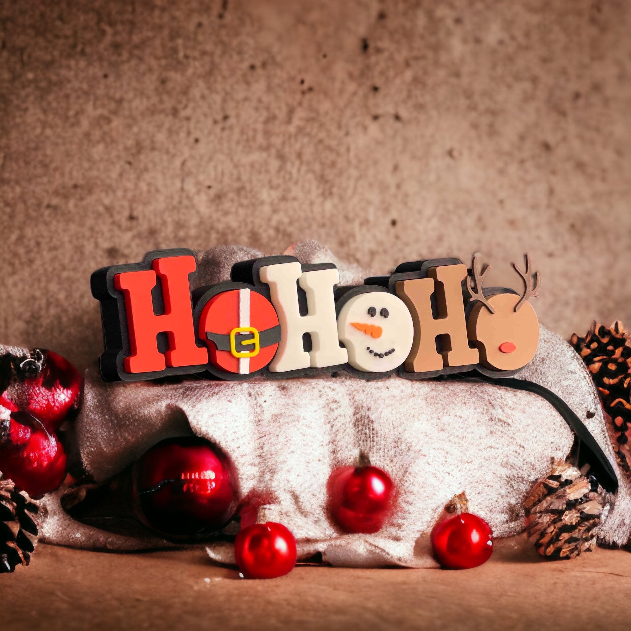 Themed HoHoHo Ornament