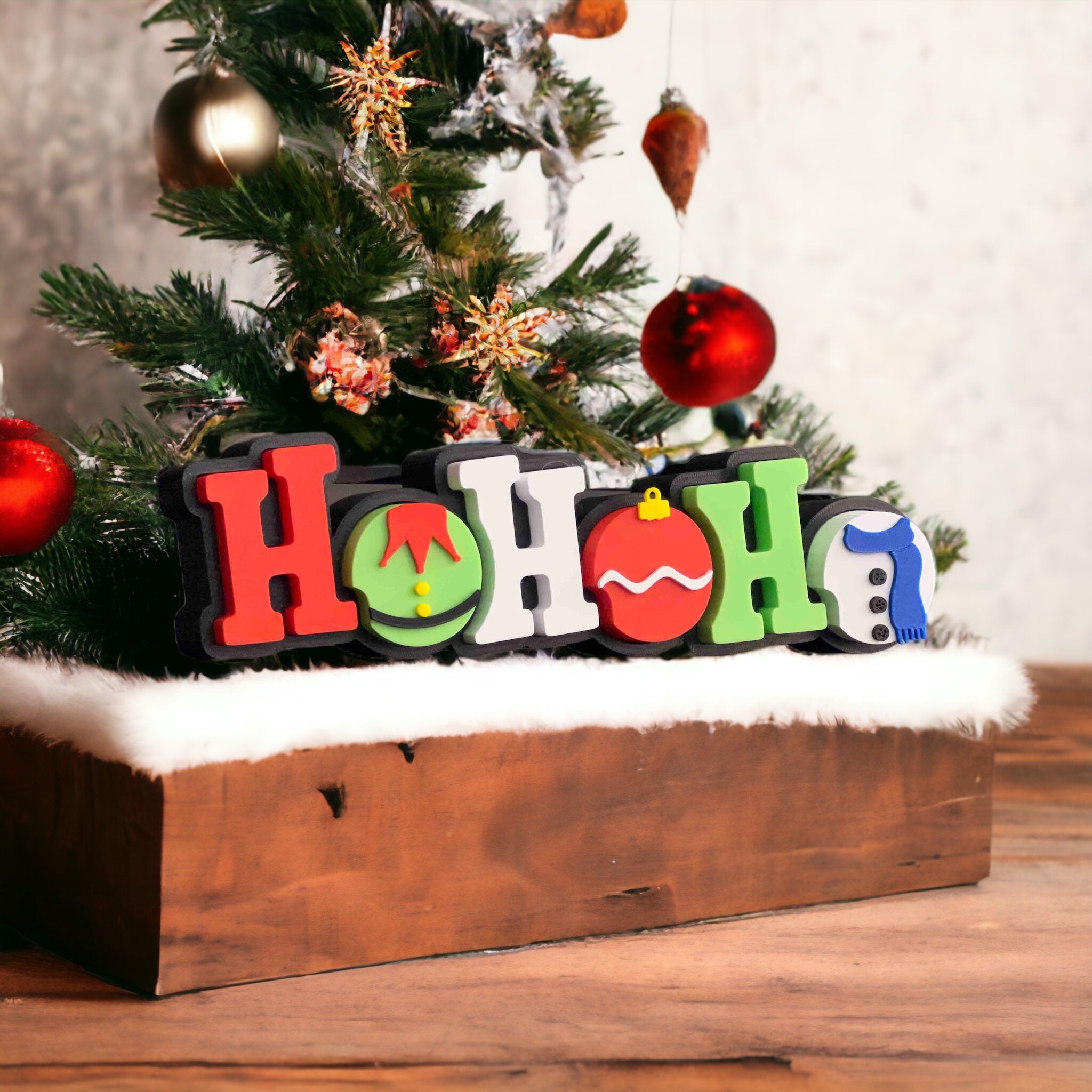 Themed HoHoHo Ornament