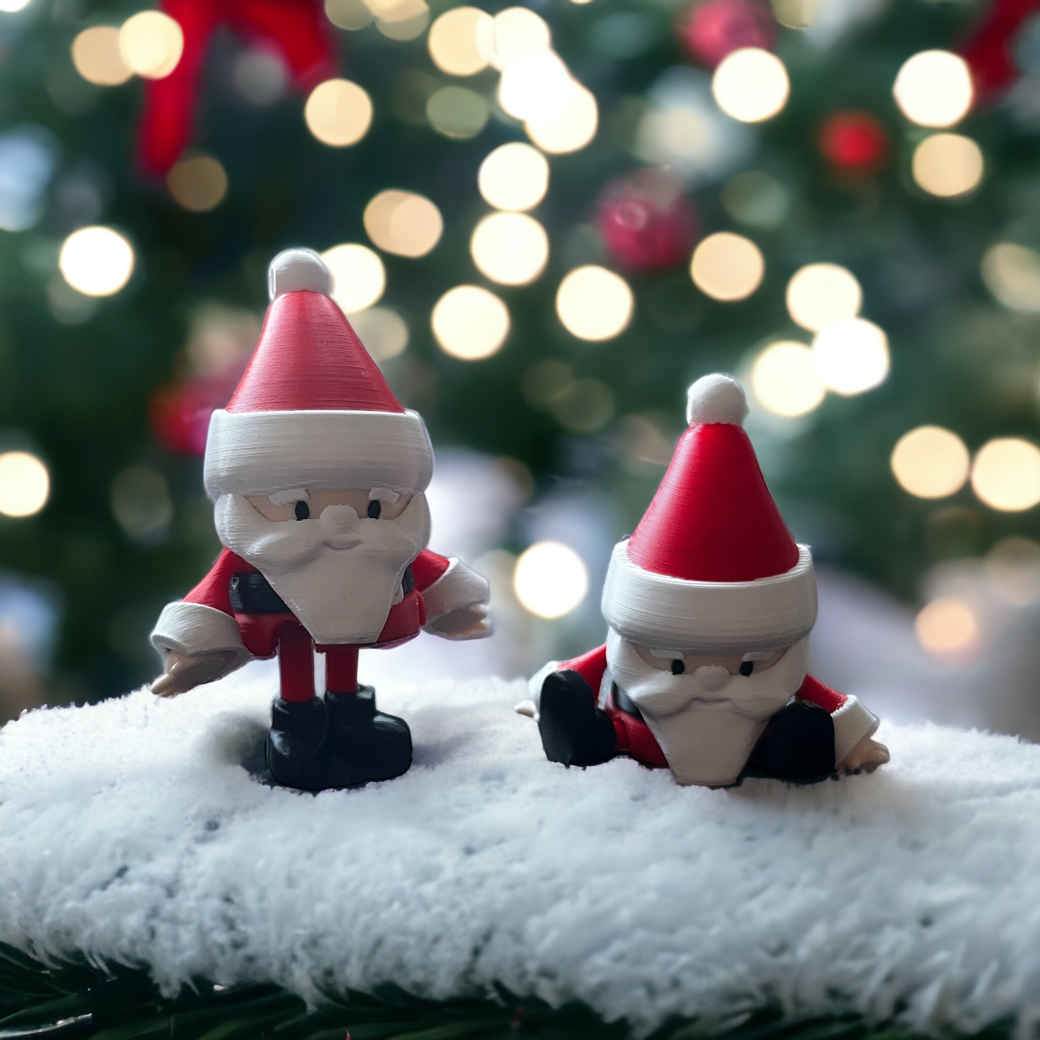 Flexi Santa tree ornament